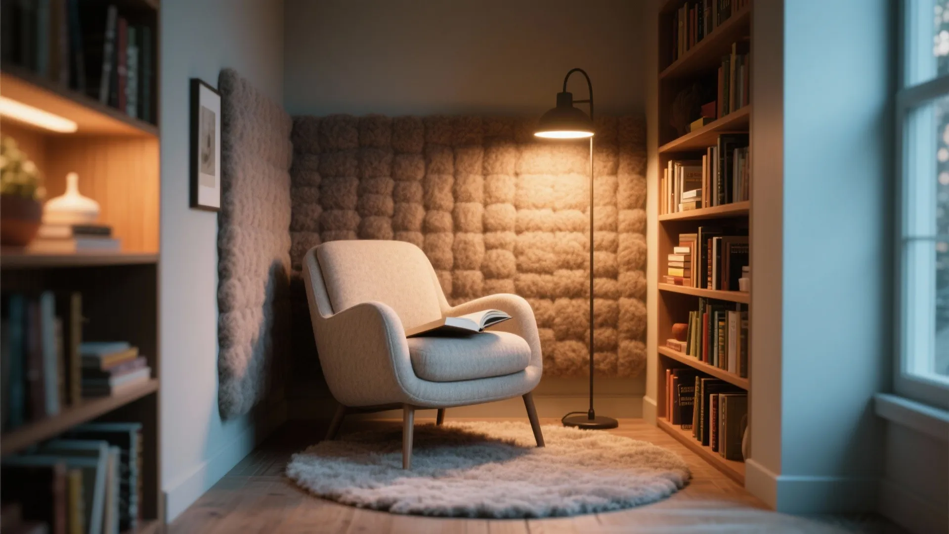 Tip 2: Cozy Corner Backdrop