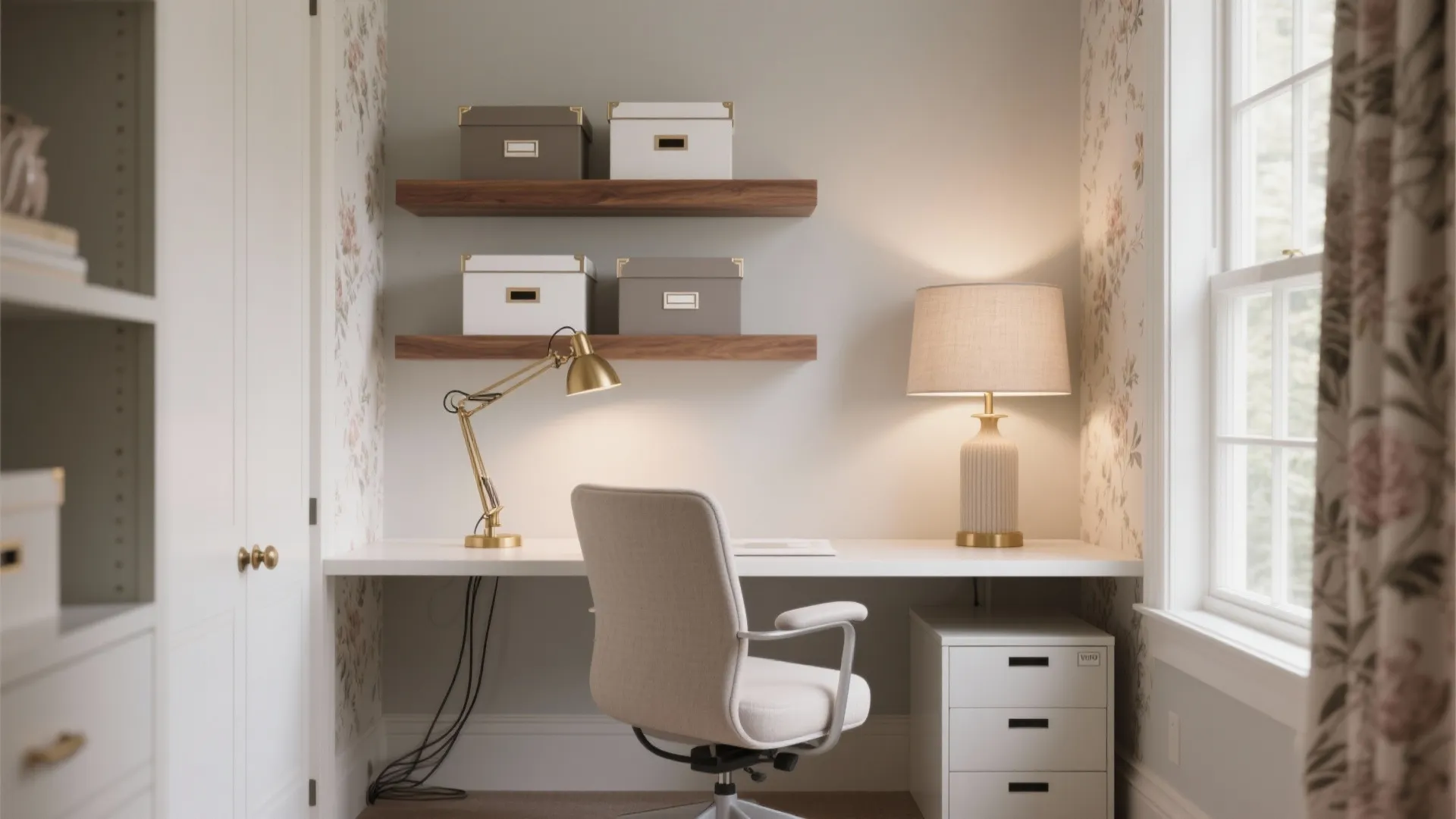 Feminine Home Office That Works