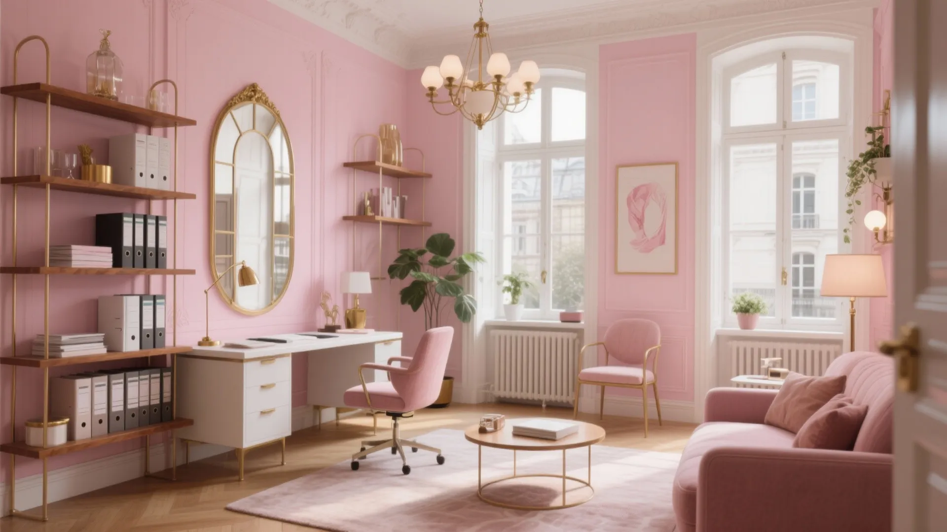 10 Female Office Design Ideas You'll Love