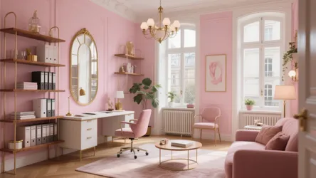 10 Female Office Design Ideas You'll Love