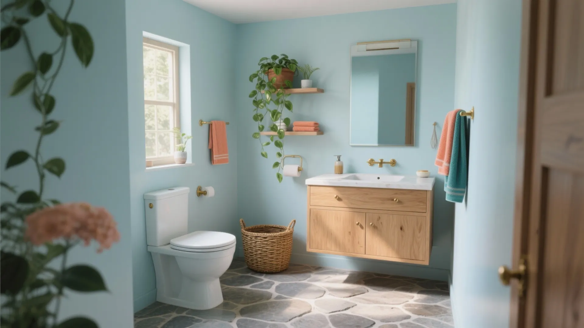 Feng Shui Bathroom Colors: 5 Inspiring Ideas: Practical color choices for calming, energizing, or balancing small bathrooms