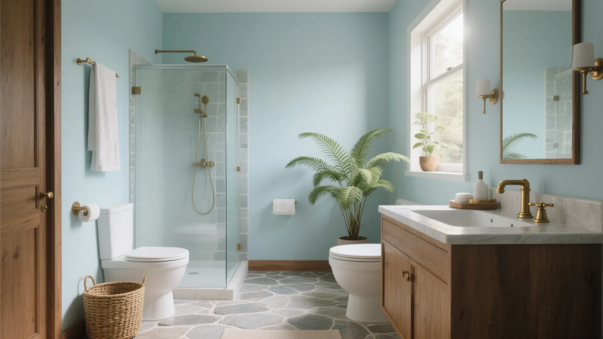 Feng Shui Bathroom Colors: 5 Inspo Ideas: Practical color ideas and layout tips for small bathrooms with Feng Shui balance