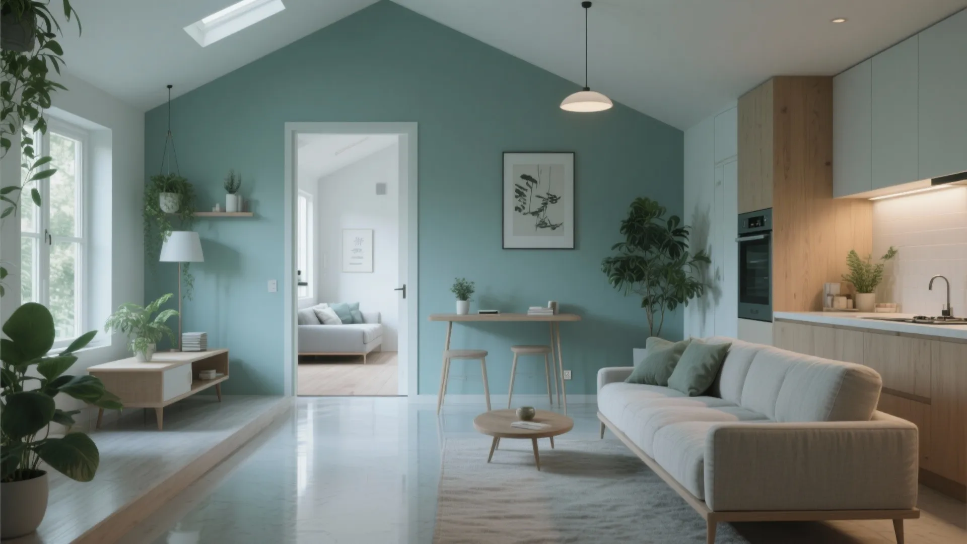 Small House Feng Shui Floor Plan: Transform Tiny Spaces: 1 Minute to a Calmer, Happier Small Home Flow