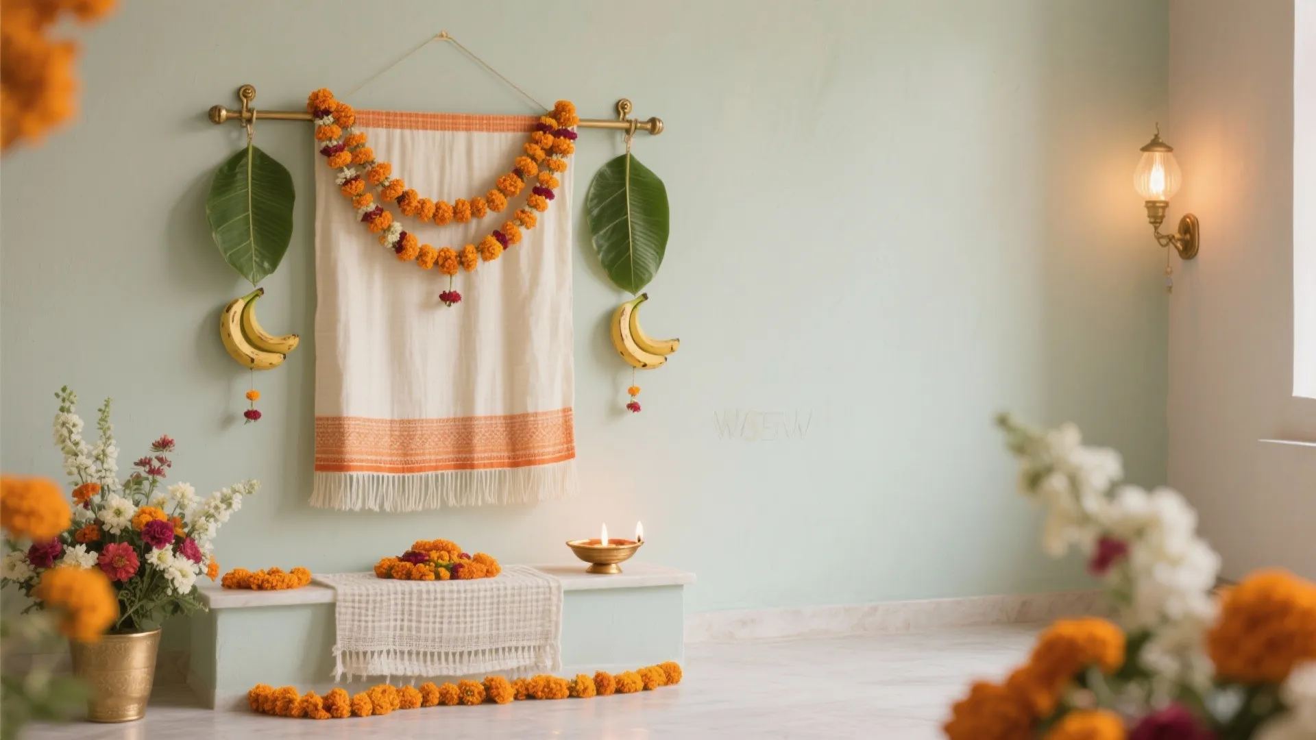 Removable Floral and Textile Layers for Festivals