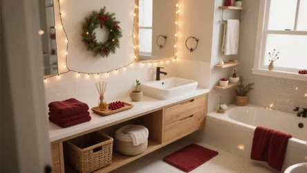 Xmas Decor for Bathroom: 5 Festive Ideas