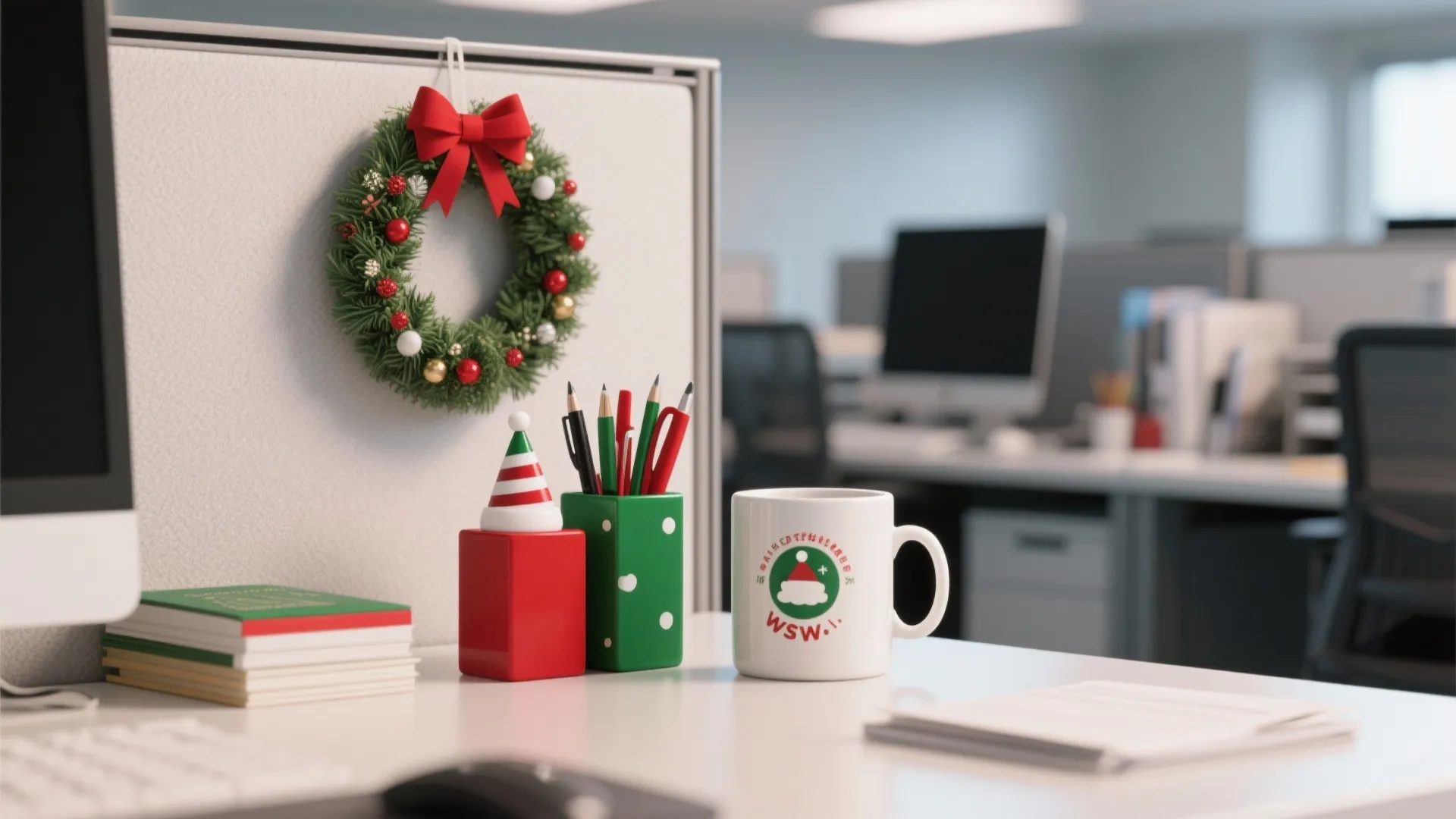 3. Festive Desk Accessories