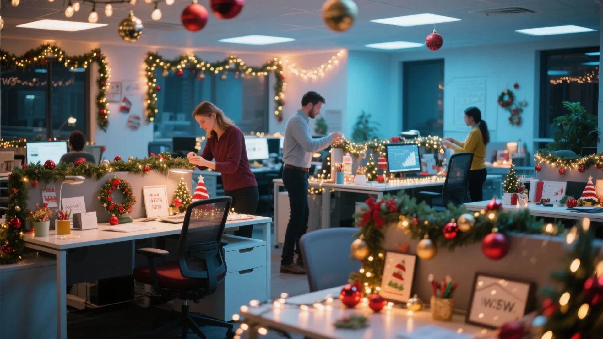 1. Desk Decorating Contest