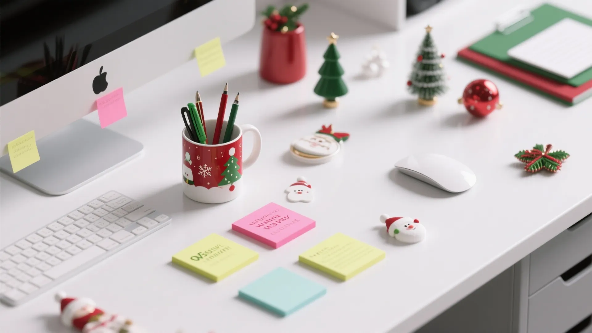 3. Festive Desk Accessories