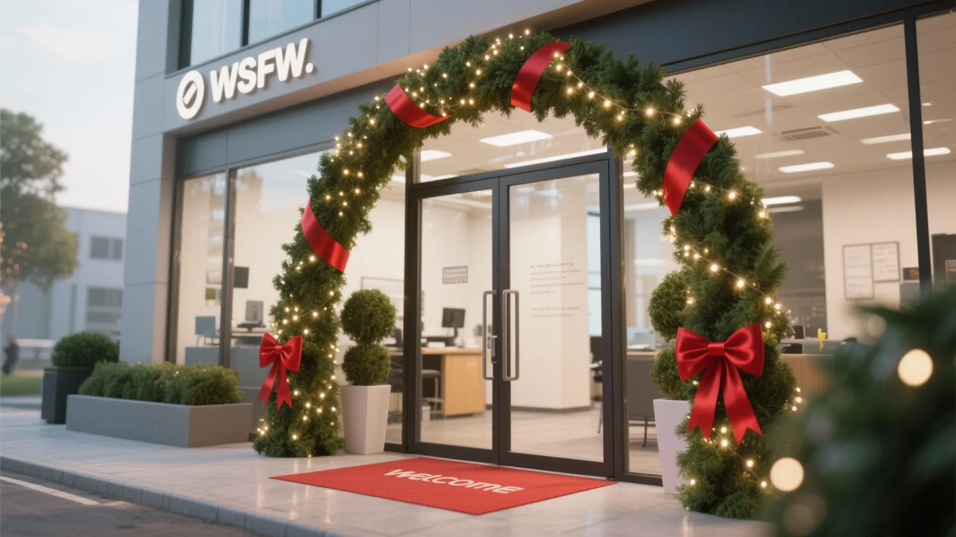 2. Festive Entrance Arch