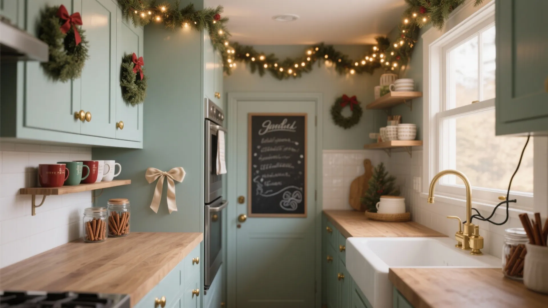 Kitchen Cabinet Christmas Ideas: 5 Festive Ways: Practical, small-space friendly cabinet decorations I’ve used (and sometimes messed up)