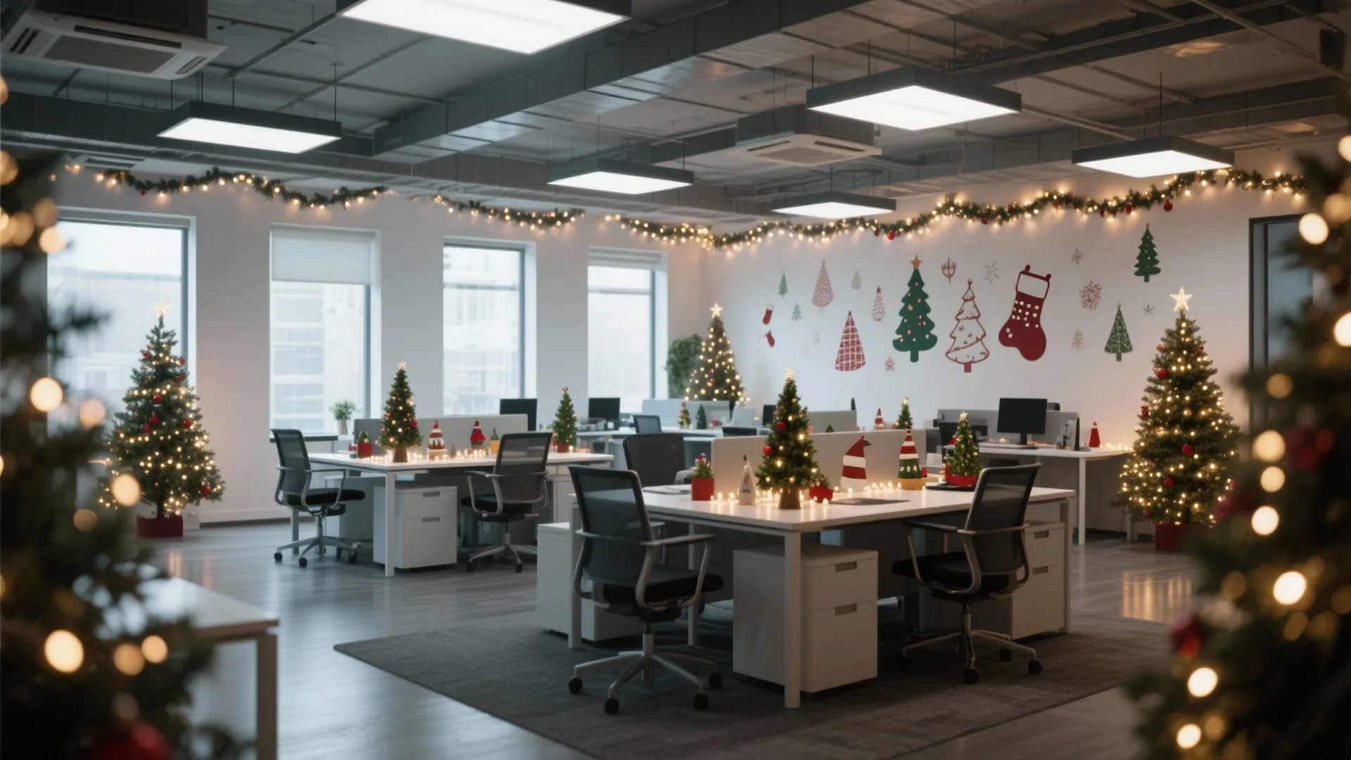 10 Creative Christmas-Themed Office Ideas: Bring Holiday Cheer to Every Corner of Your Workspace