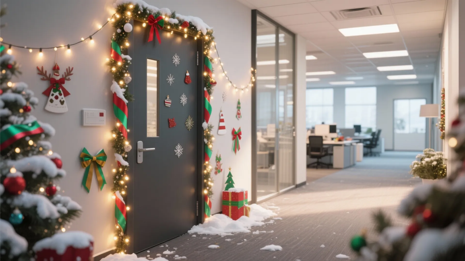 10 Creative Christmas Office Door Ideas: Bring Holiday Cheer to Your Workplace with These Office Door Designs