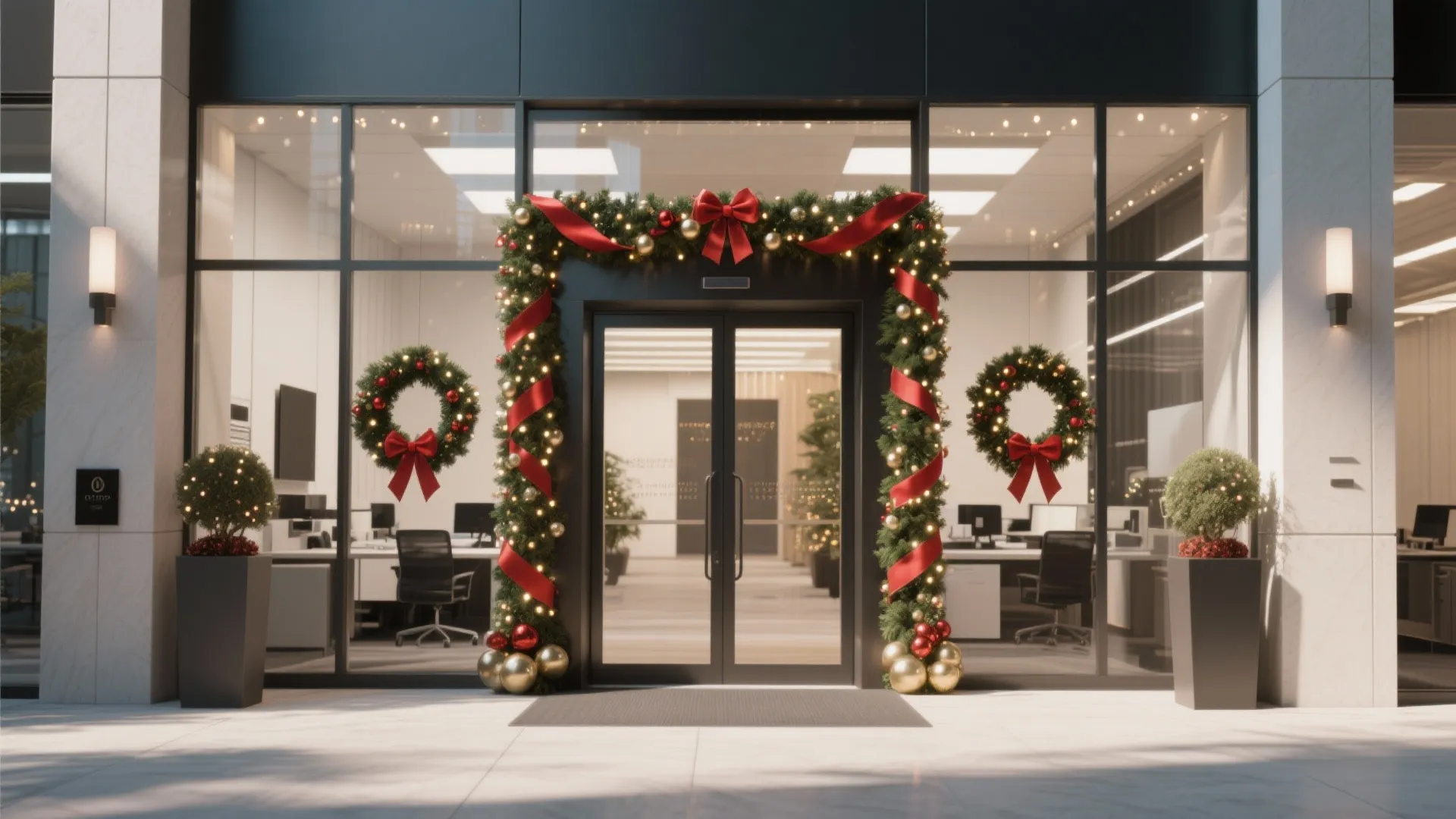 5 Christmas Door Decoration Ideas for Office: Festive Office Door Decor That Spreads Holiday Cheer