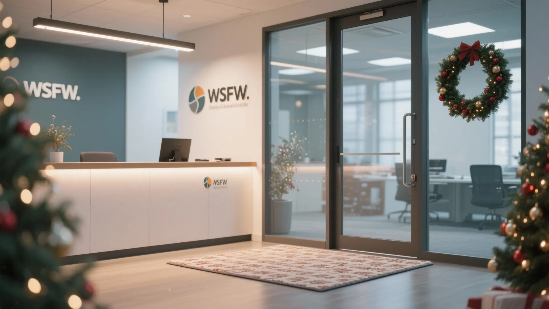 1. Festive Entrance Makeover