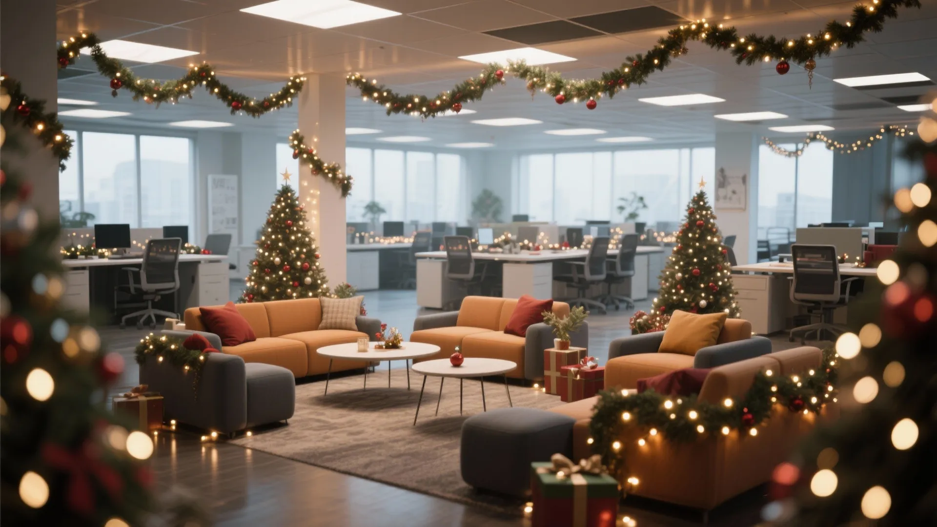 10. Festive Open Space Layout