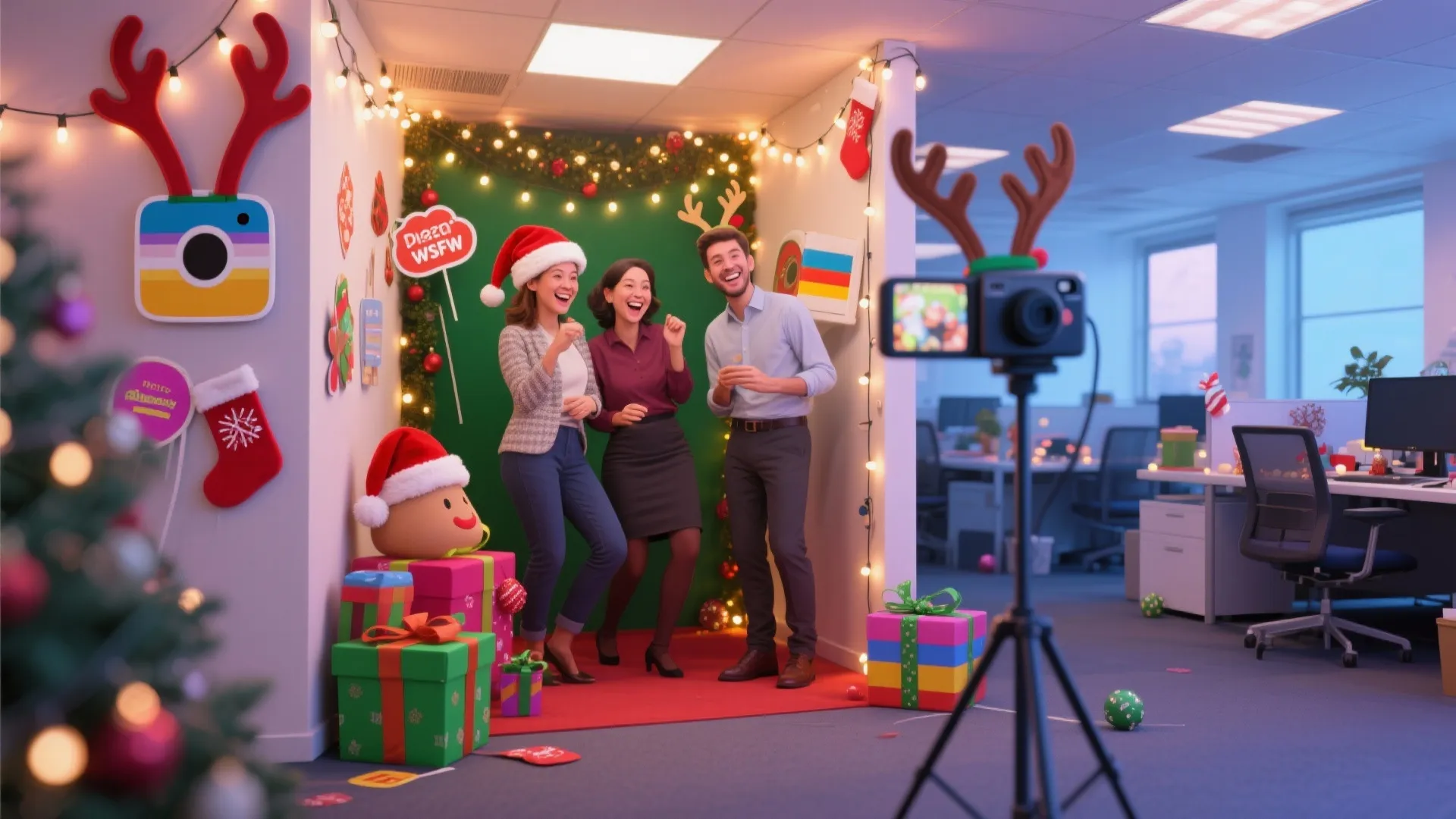 8. Festive Photo Booth