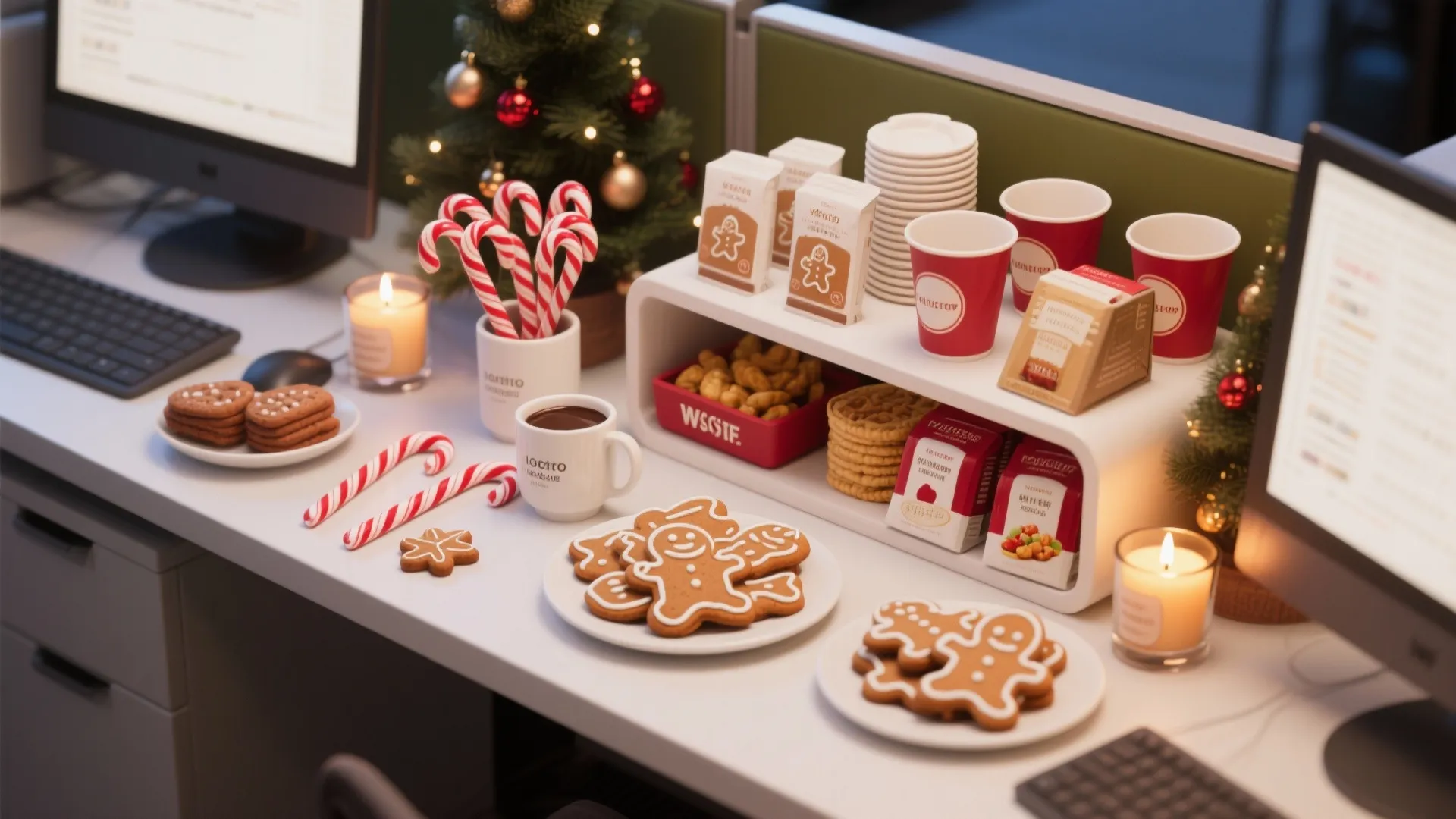 3. Festive Snack Station