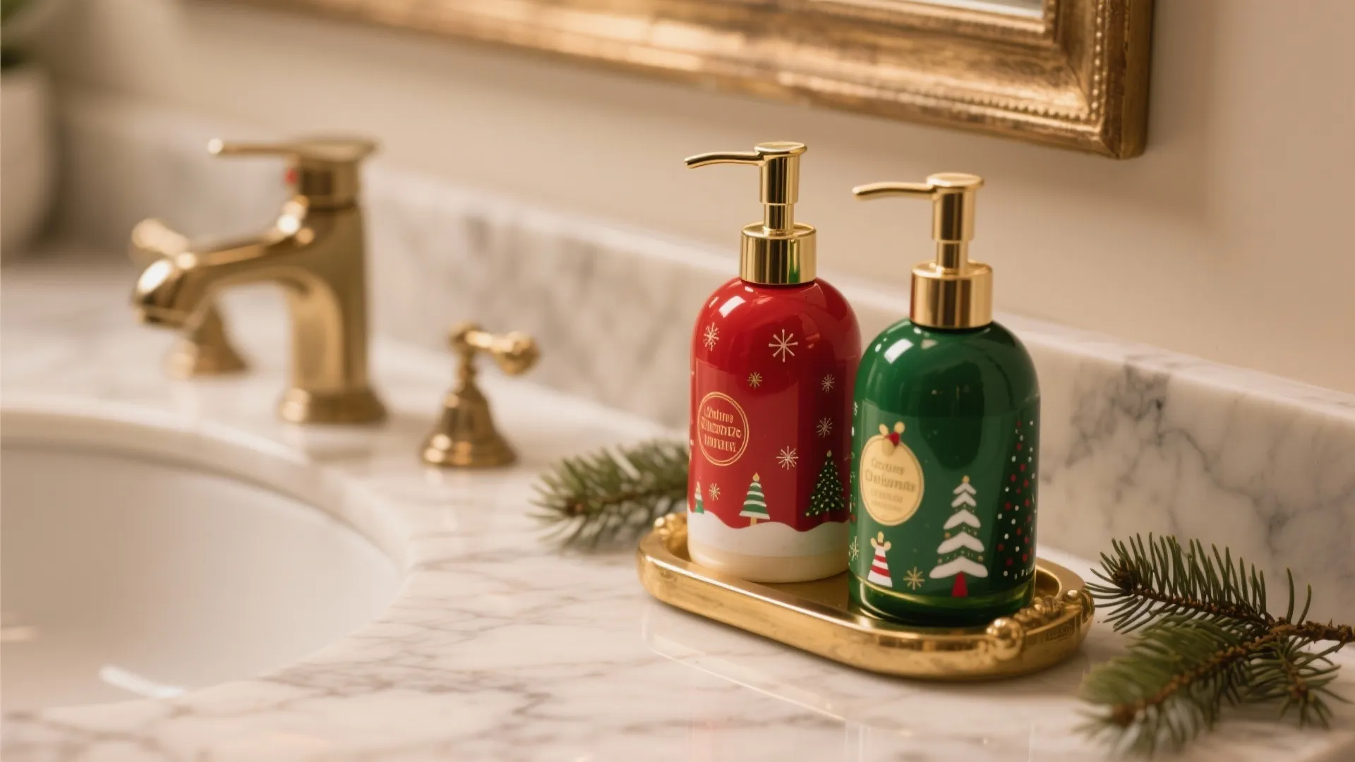 7. Festive Soap & Lotion Sets