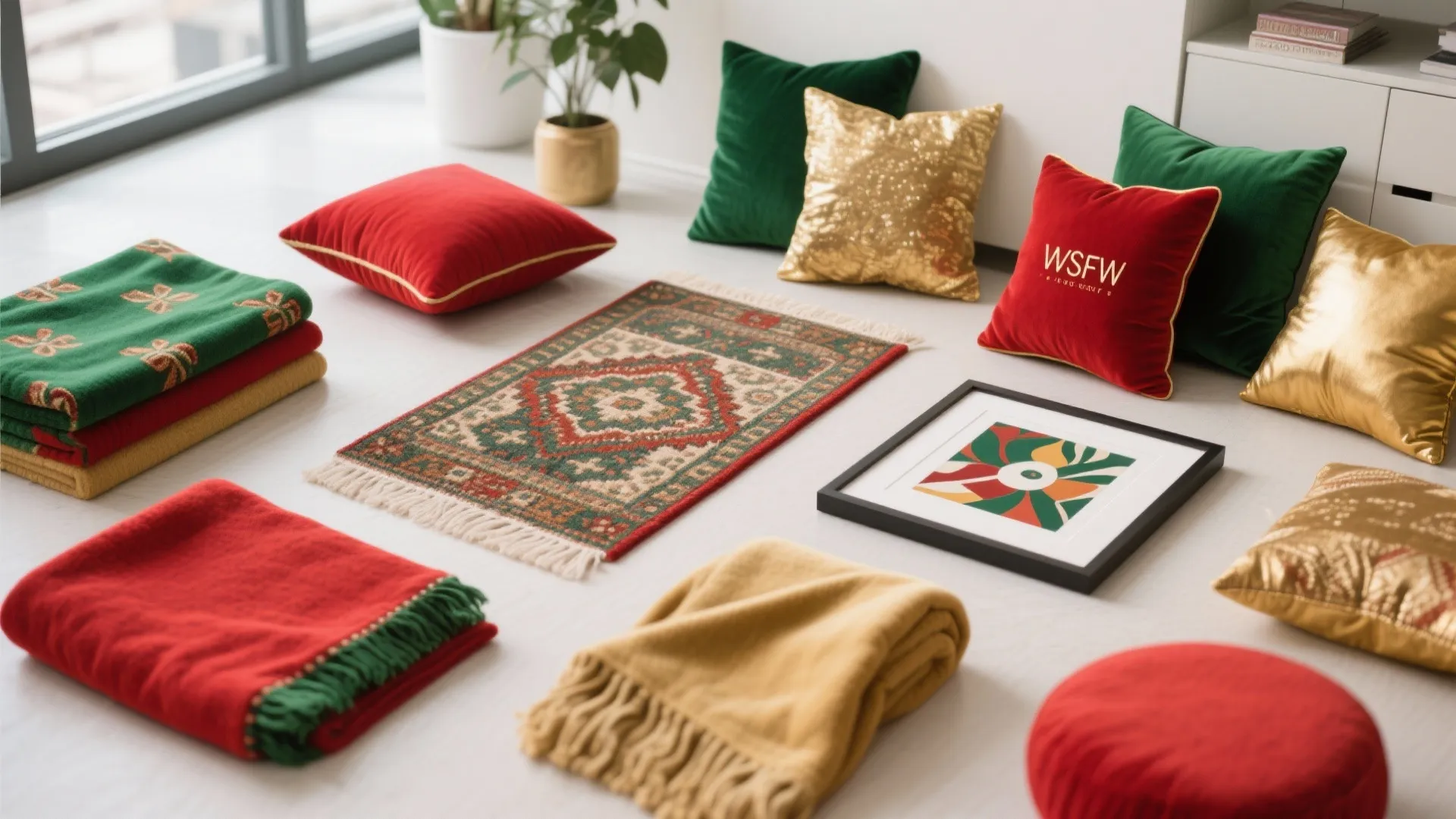 5. Festive Color Pops