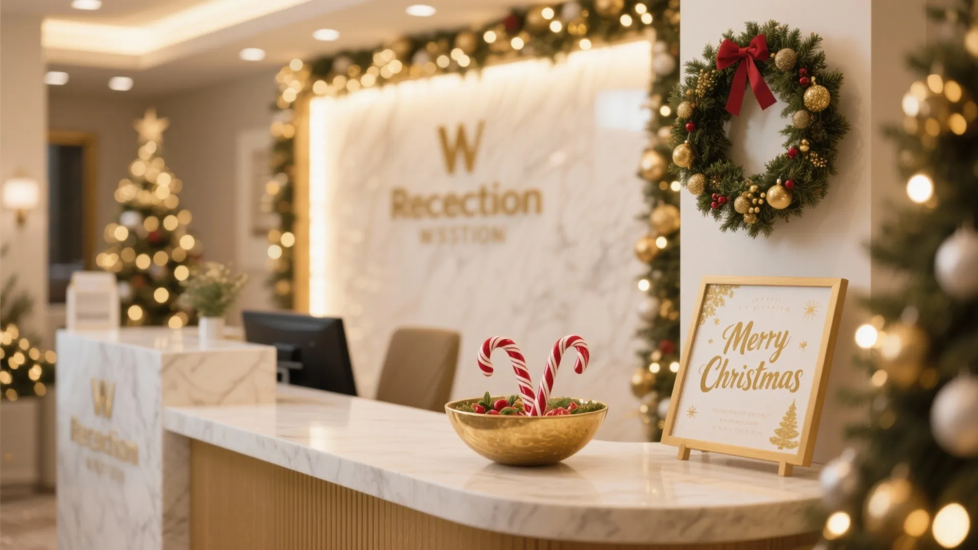 10. Festive Welcome Area