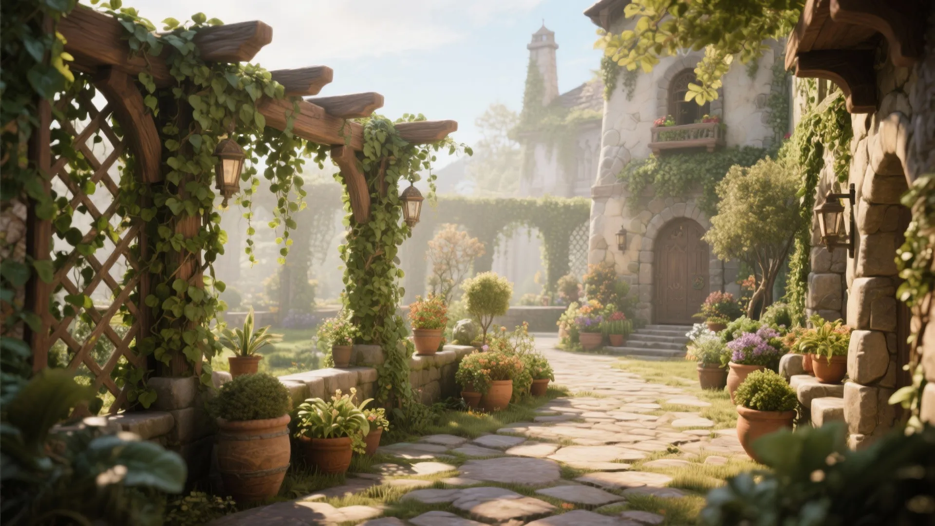 1. Blend Nature with Structure