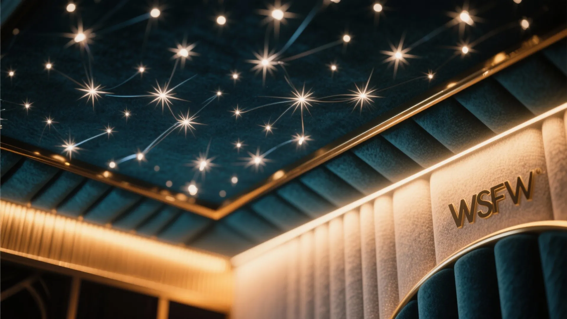 Layered lighting and star-ceiling magic