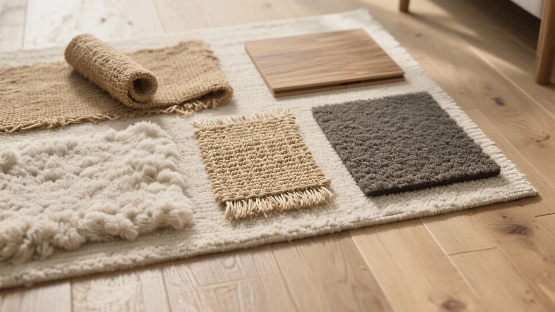 Choose natural fibers and a low-VOC pad