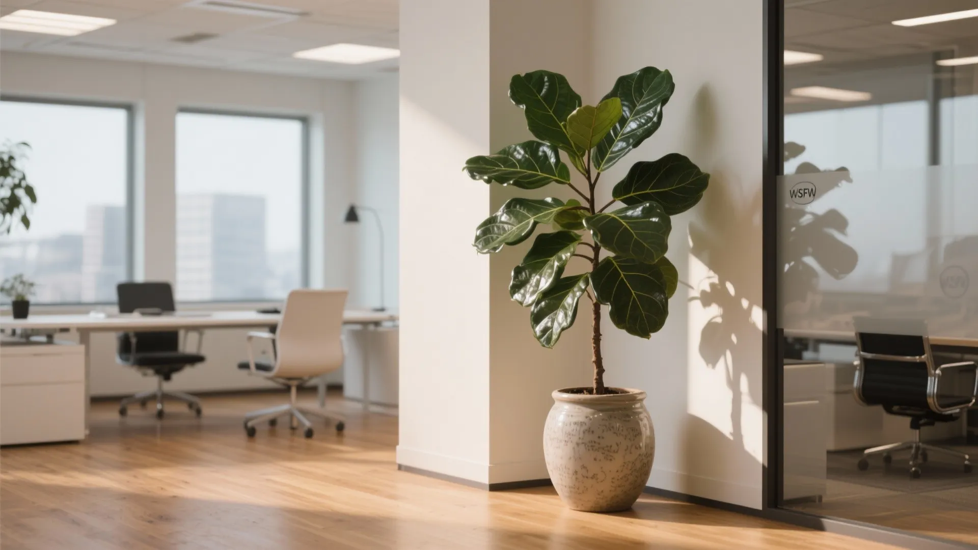 4. Statement Ficus in Empty Corners