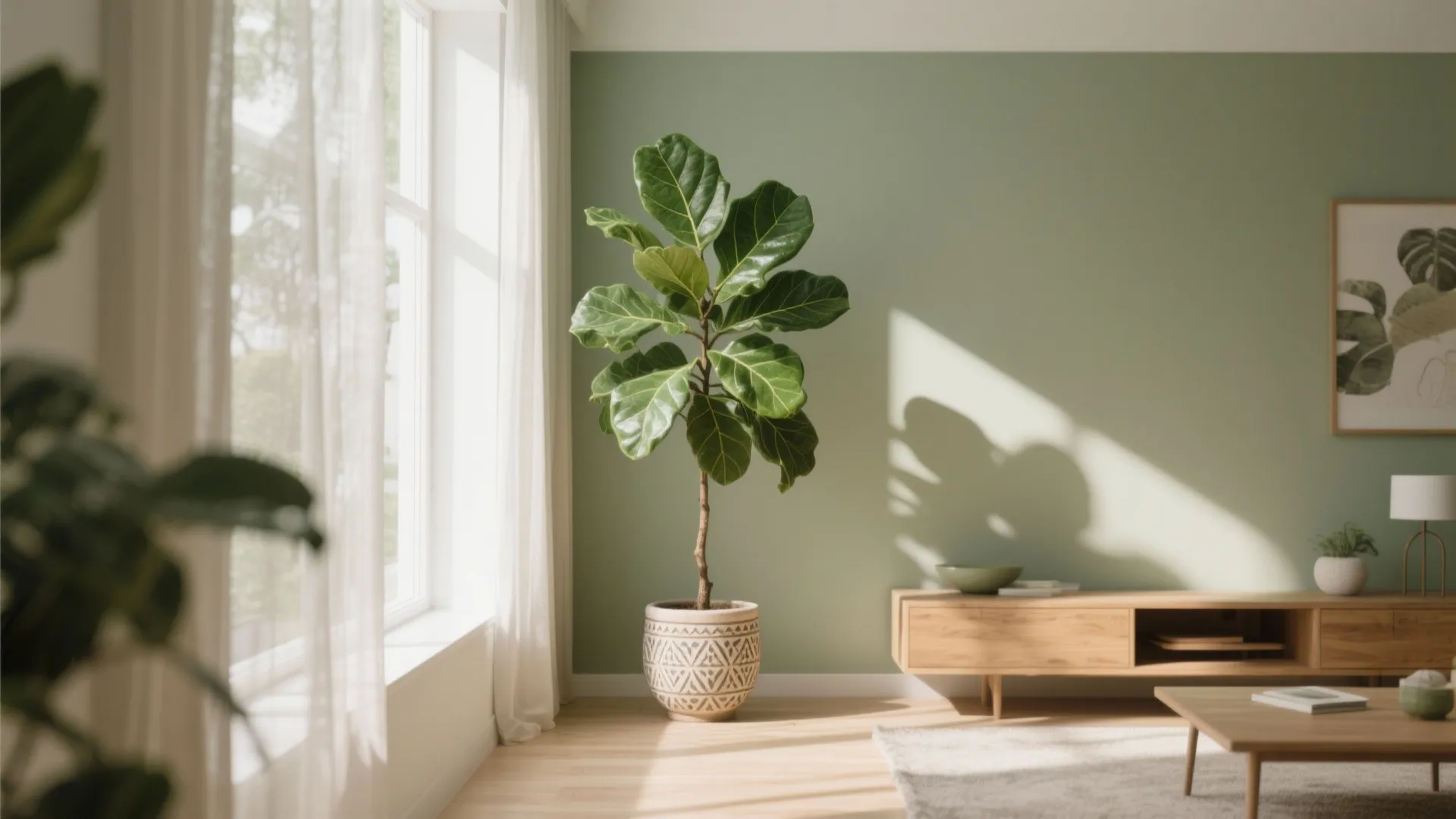 1. Statement Fiddle Leaf Fig