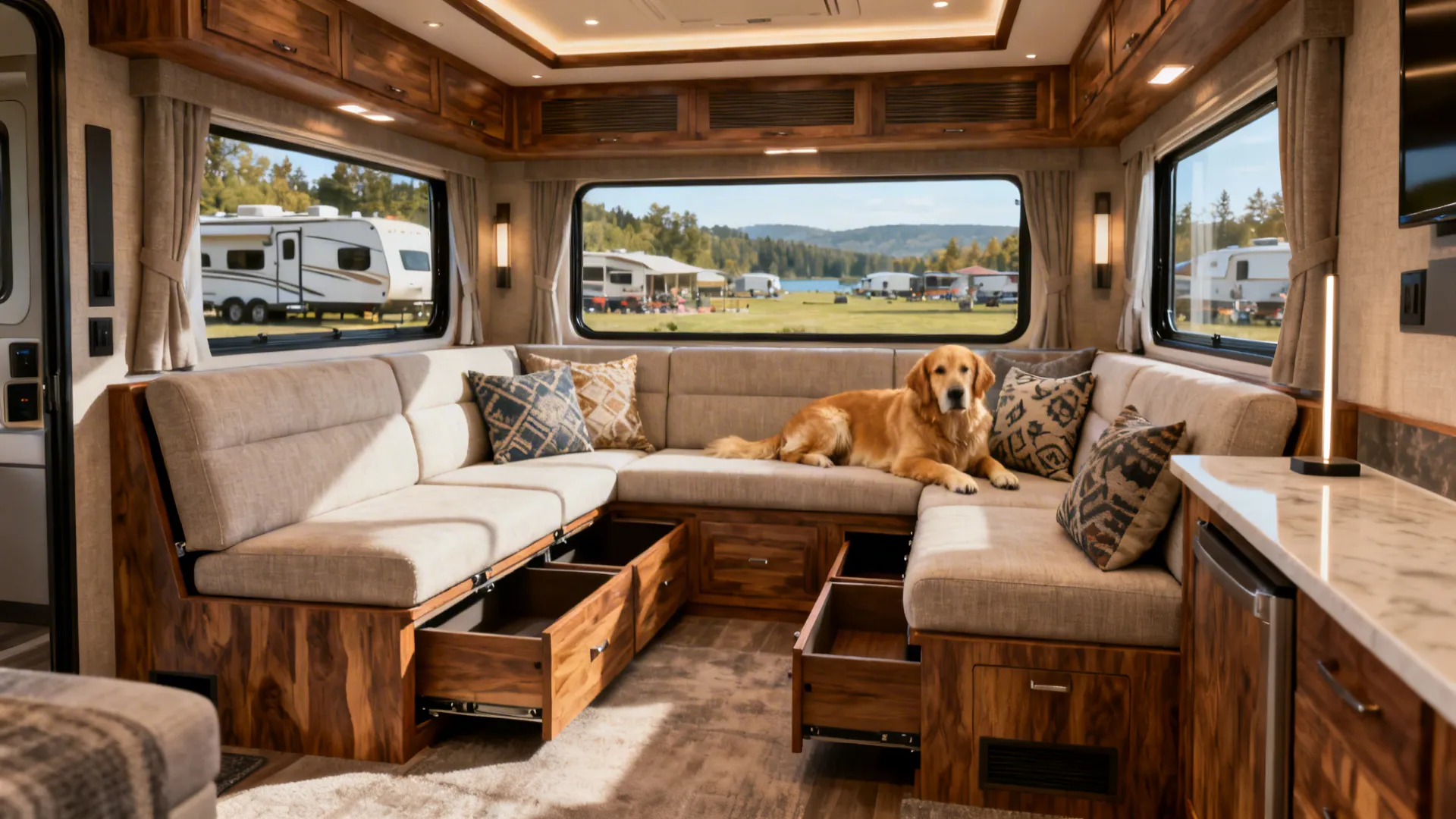5 Front-Living Fifth Wheel Ideas: Small-space strategies and real-life tips for front living room fifth wheels