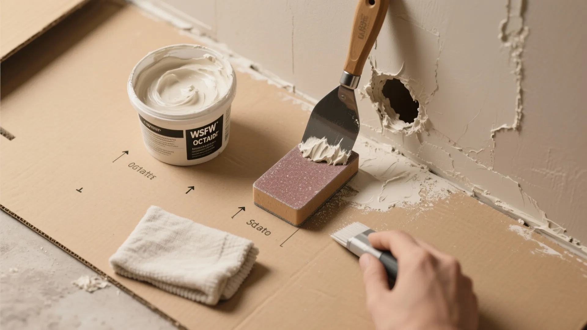 4. Fill, Sand and Smooth — Don’t Skip This