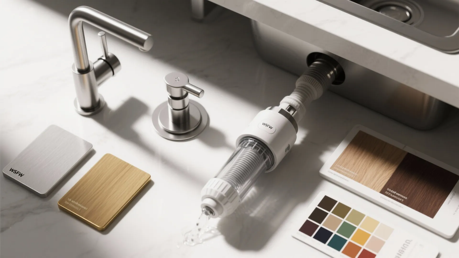 5. Integrated Filter Tap with Mixer Handles