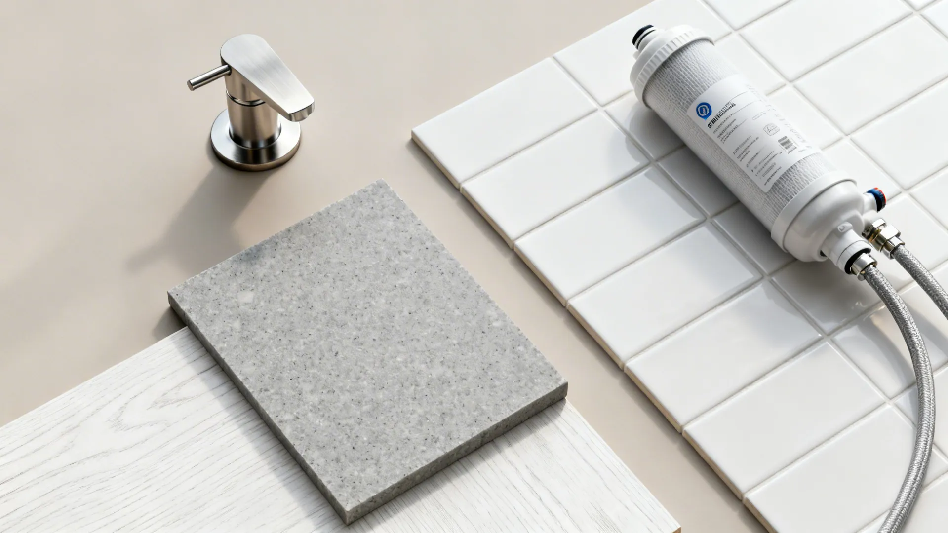 Filter-integrated designer faucets