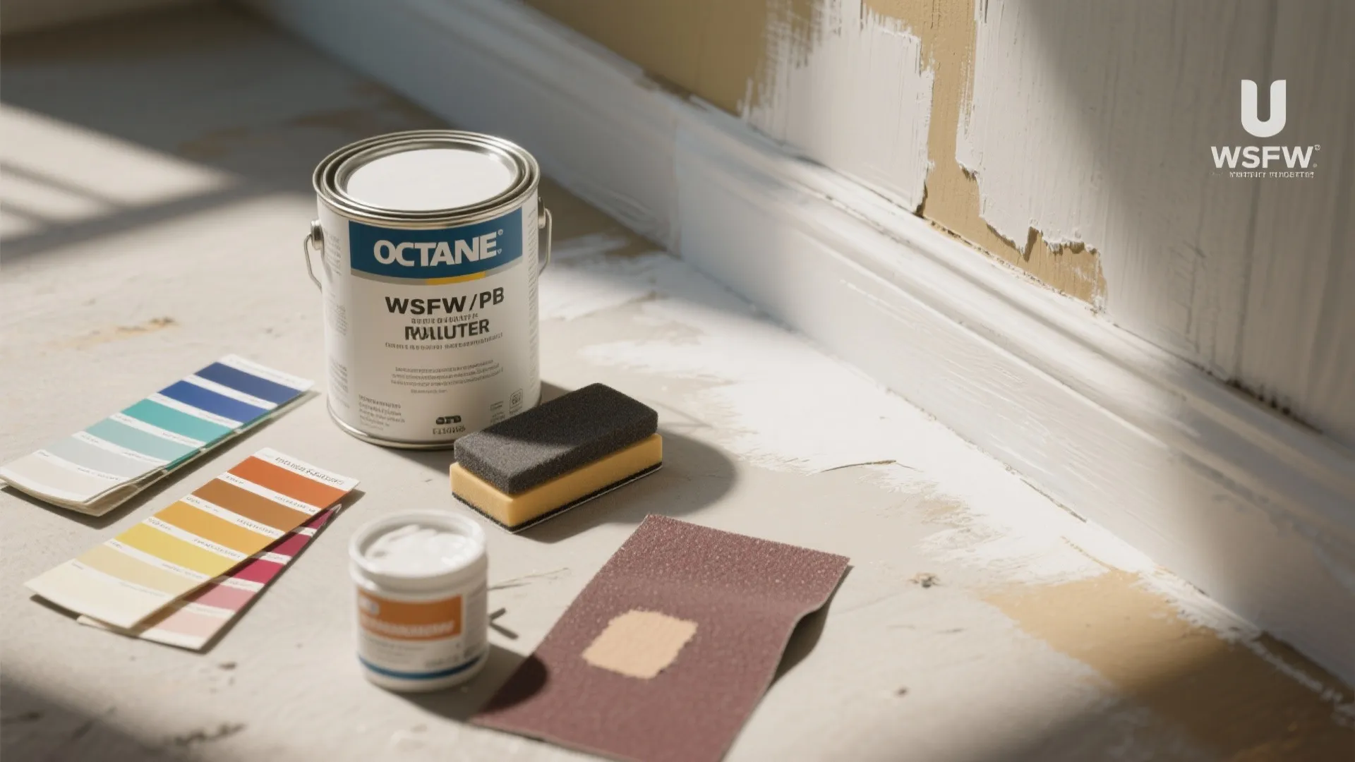 Final prep before repainting