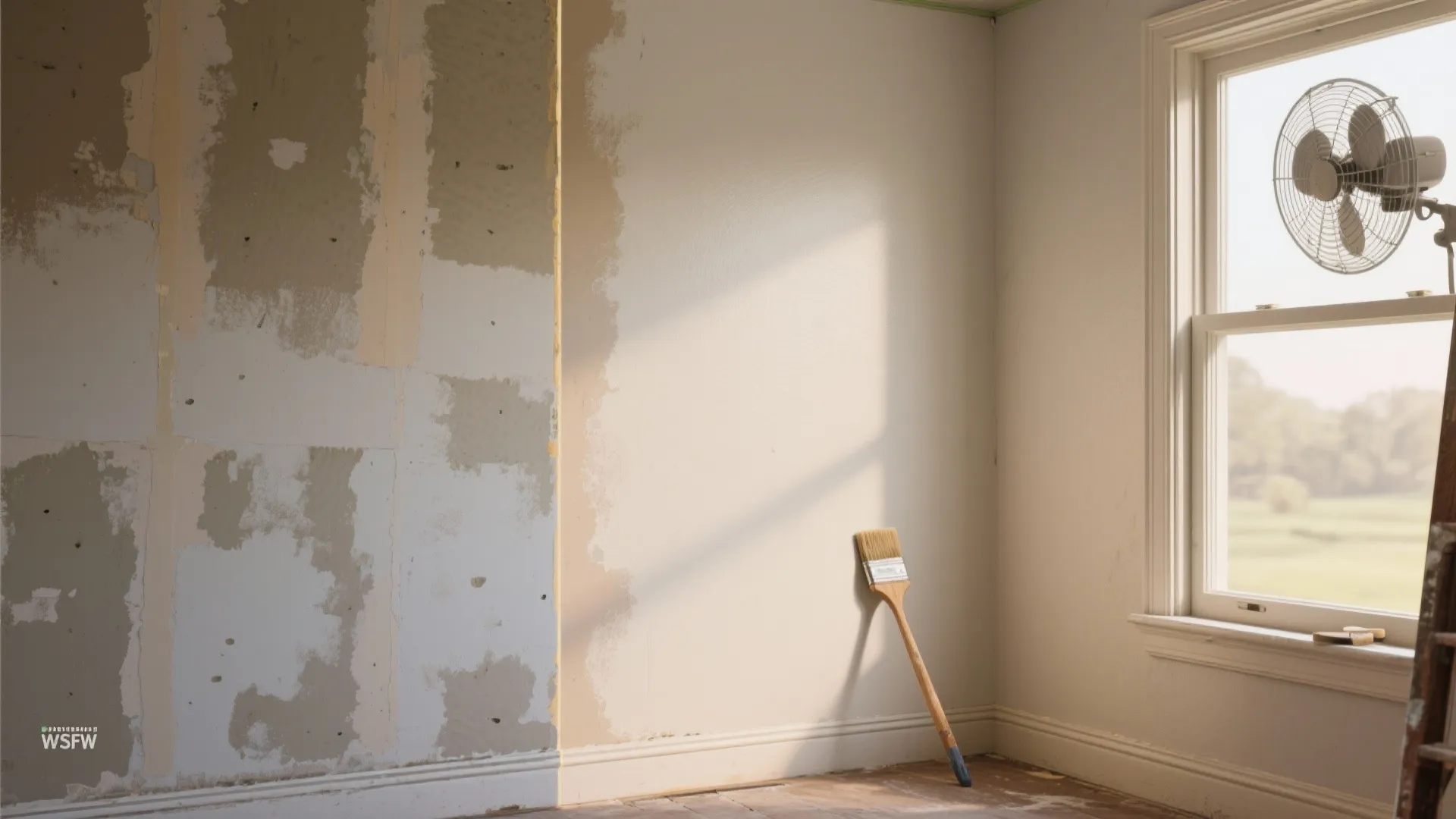 5. Finishing touches, touch-ups, and ventilation