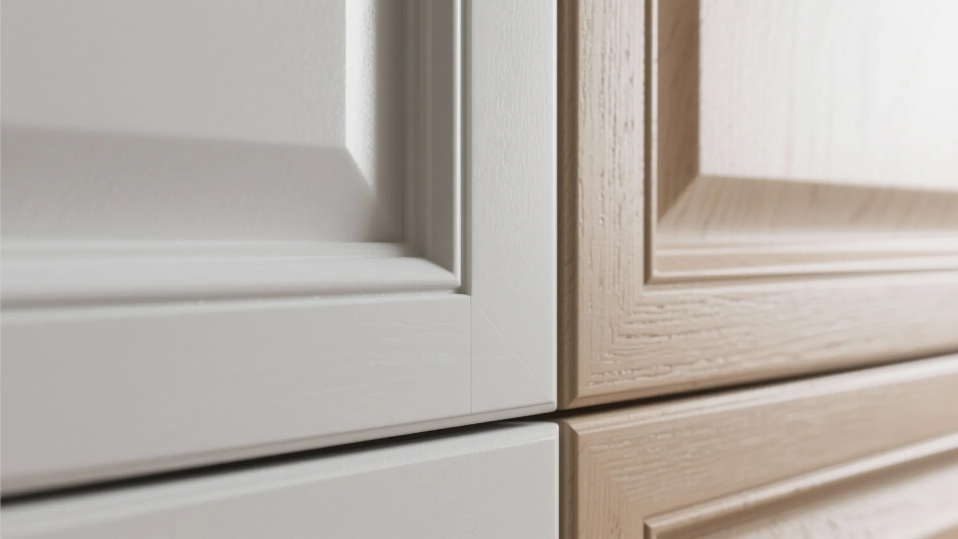 2: Satin or matte finish to hide imperfections