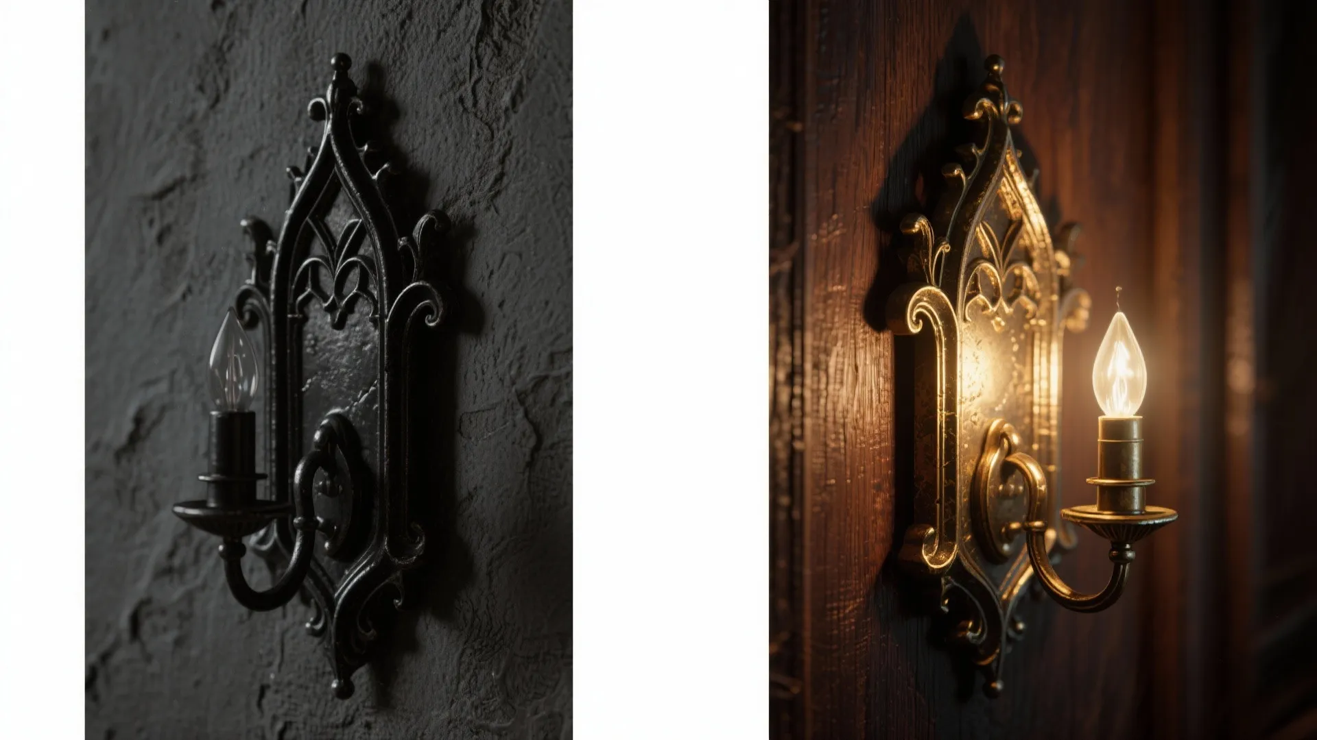 4. Matte Black or Aged Brass Finishes