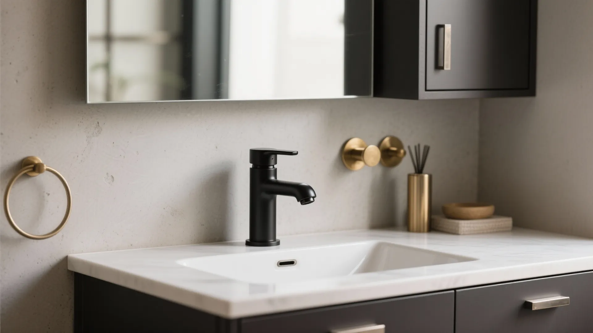 4) Finish strategy: brushed nickel, matte black, or warm brass?