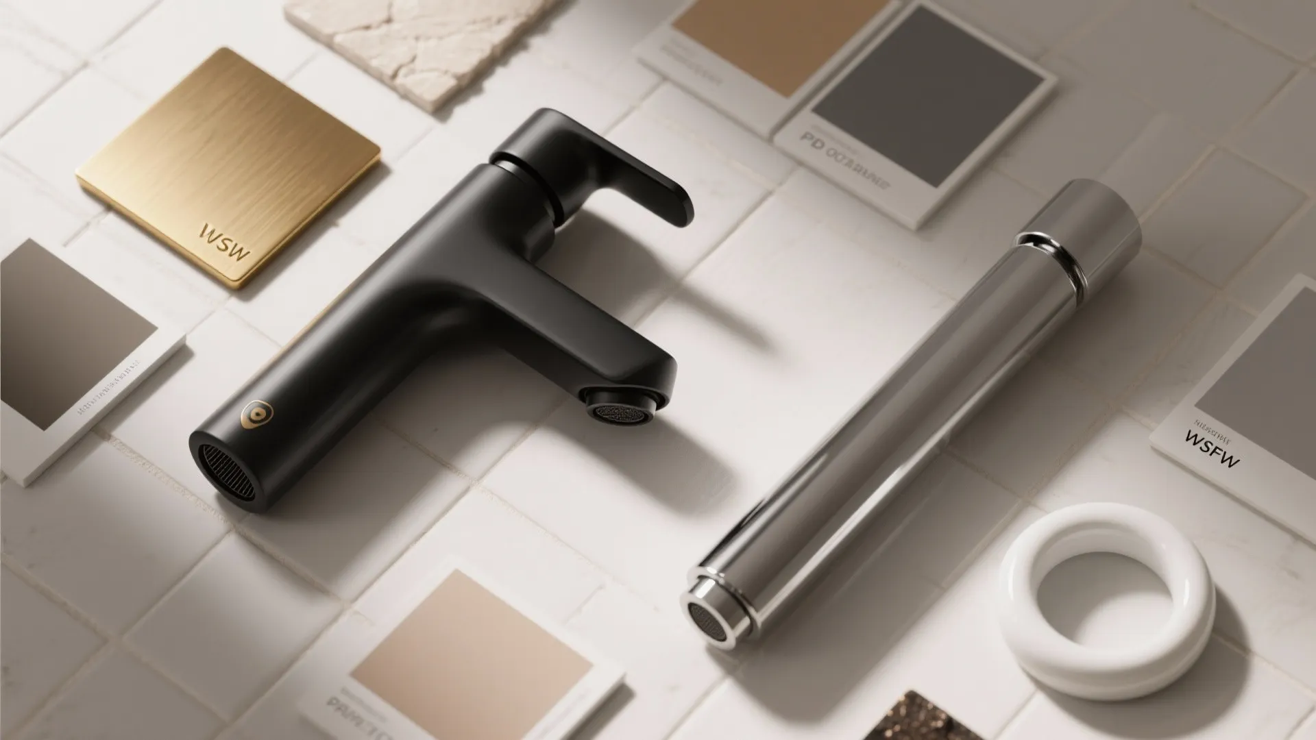 Finish Matters: Matte Black, Brushed Brass, Chrome