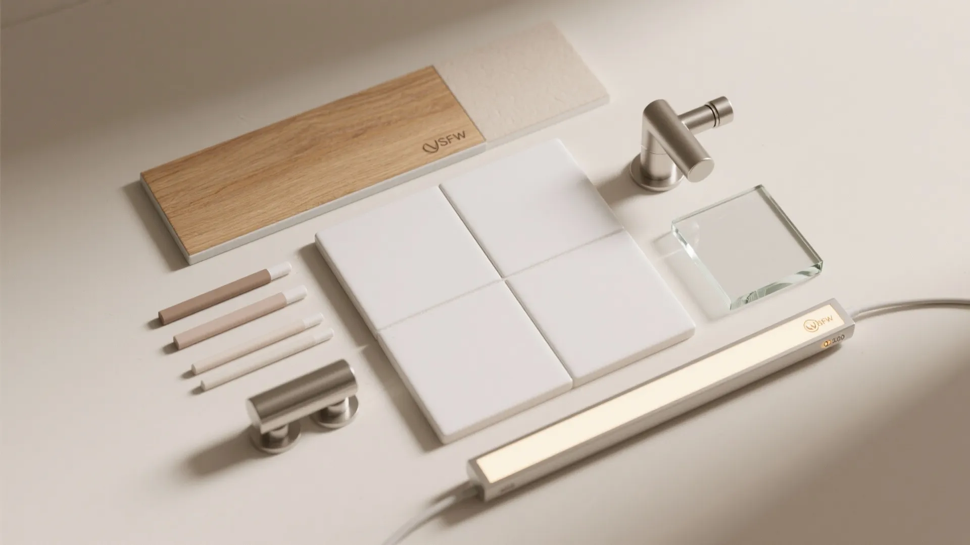 Light, Texture, and Easy-Clean Surfaces