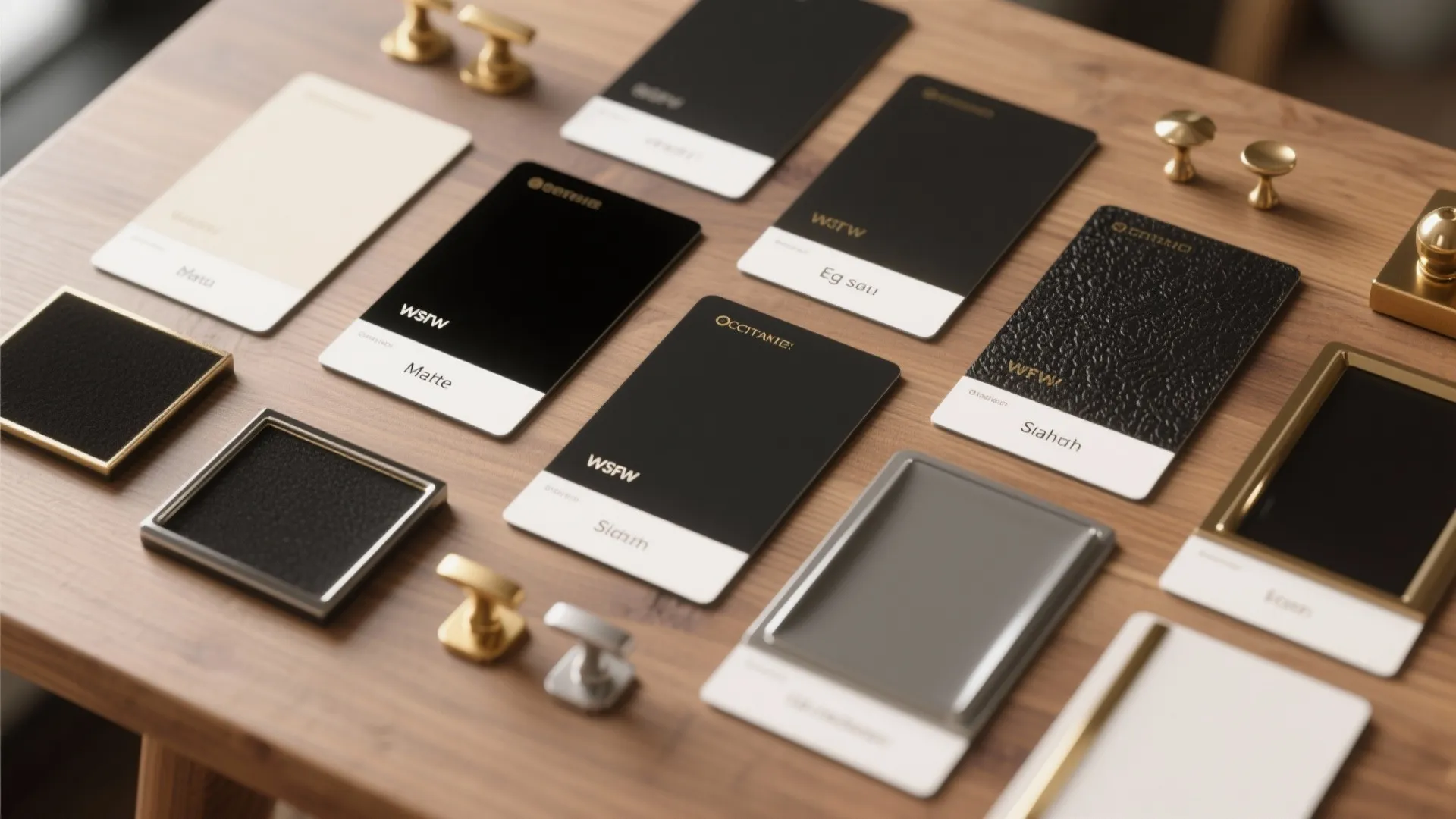 4. Pick the right finish and sample heavily