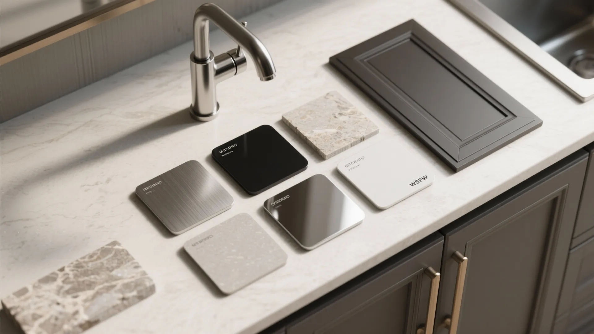 4. Match finishes to hide water spots and fingerprints