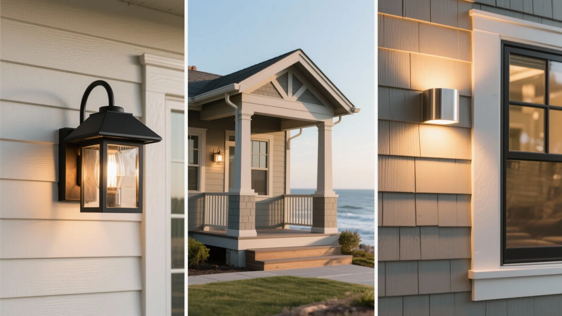 Material-led choices: coastal, modern, and rustic finishes