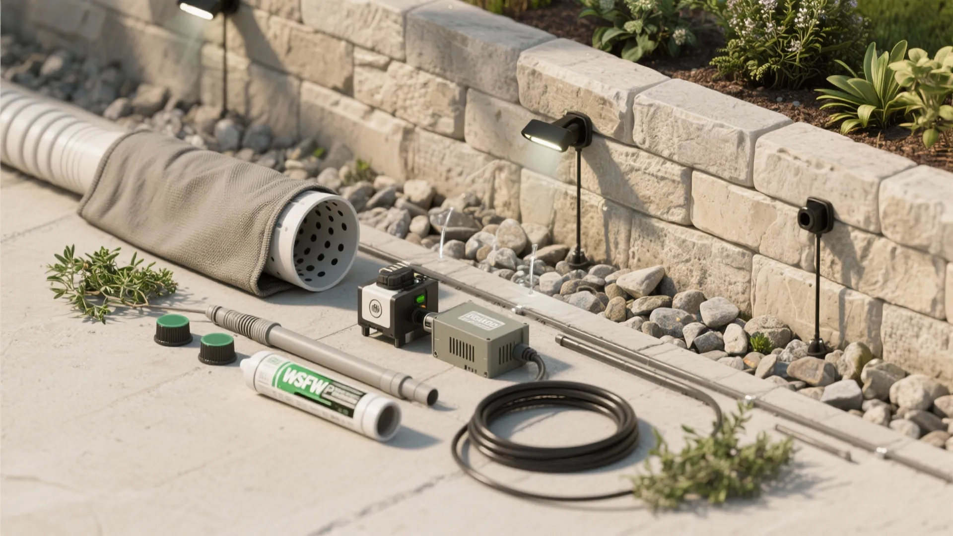 Light, Drain, and Plant: The Finishing Trio