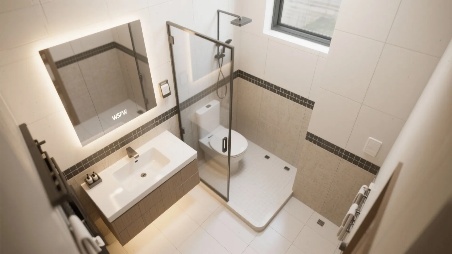 Mix Finishes and Shadow-Line Grout