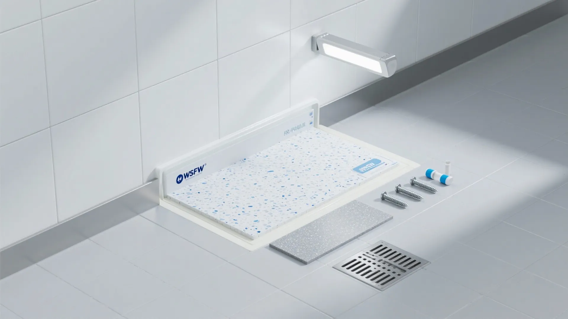 5) Cleanable finishes, safer floors, and cool lighting