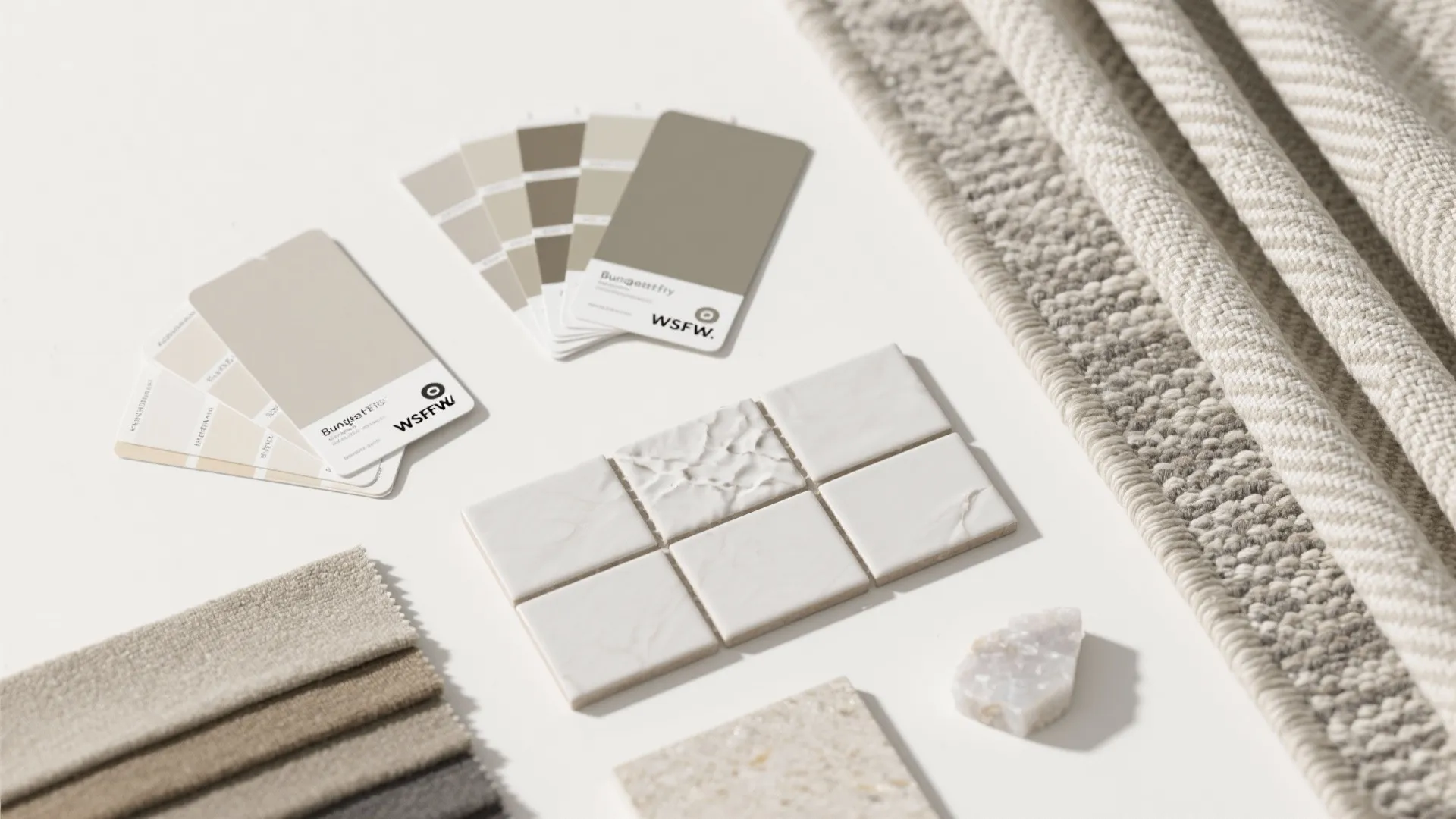 Budget-smart finishes: paint, tiles, and fabrics