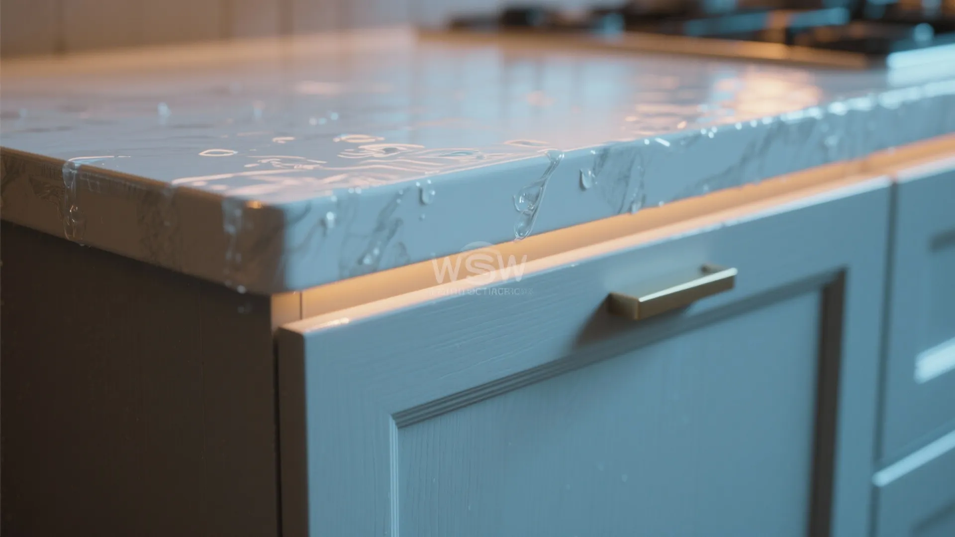 5. Durable finishes and subtle lighting