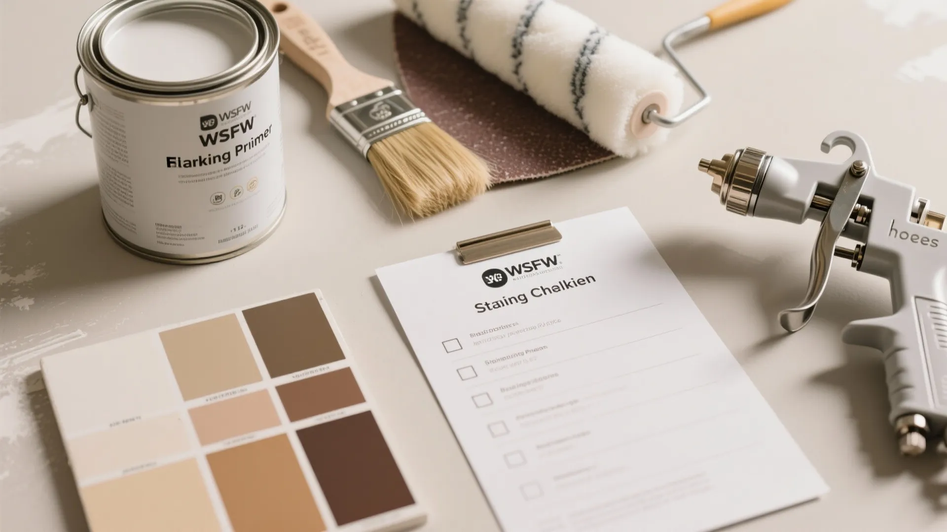 Practical finishing checklist