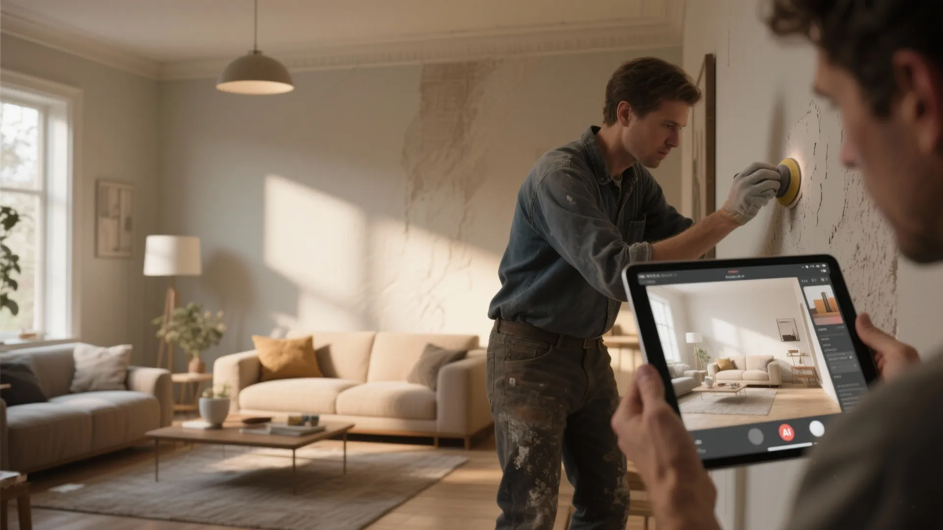 5. Finishing Touches: Light, Touch-ups and AI-assisted Preview